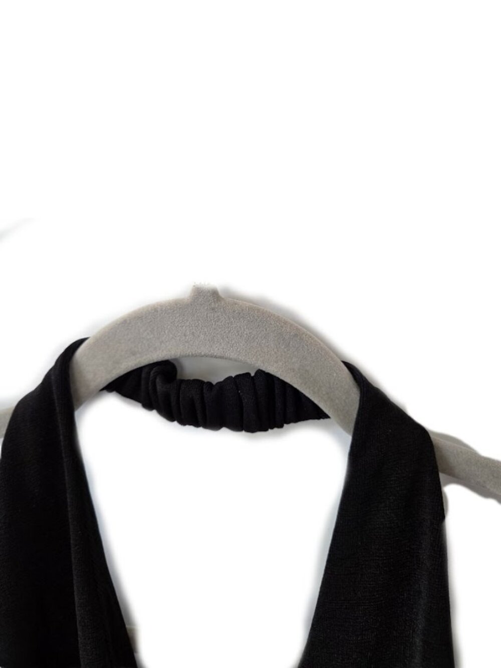 NWT Reformation Everlynn Knit Maxi Dress Halter Black Small - Picture 5 of 11